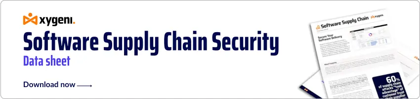 Software Supply Chain Security - Datasheet